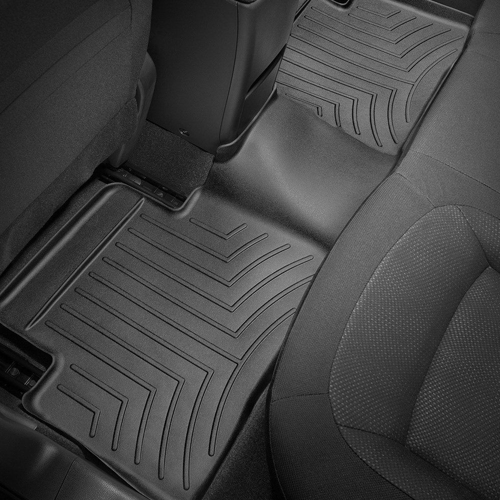 Weathertech® • 446302 • FloorLiner • Molded Floor Liners • Black • Second Row