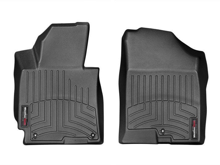 Weathertech® • 446861 • FloorLiner • Molded Floor Liners • Black • First Row