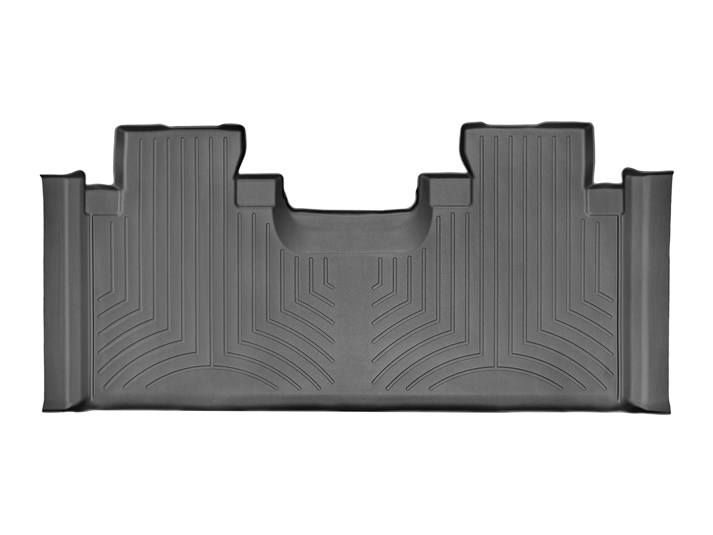 Weathertech® • 446973 • FloorLiner • Molded Floor Liners • Black • Second Row • Ford F-150 15-22 / F-250,350,450,550 17-22