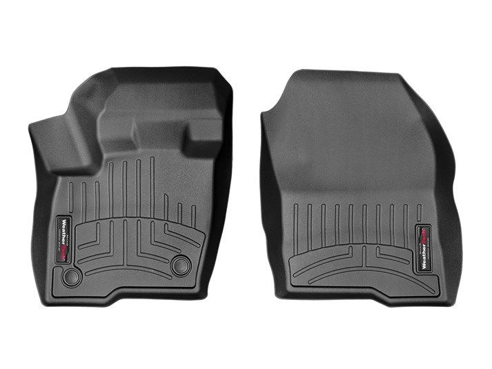 Weathertech® • 448151 • FloorLiner • Molded Floor Liners • Black • First Row • Ford Edge 15-22