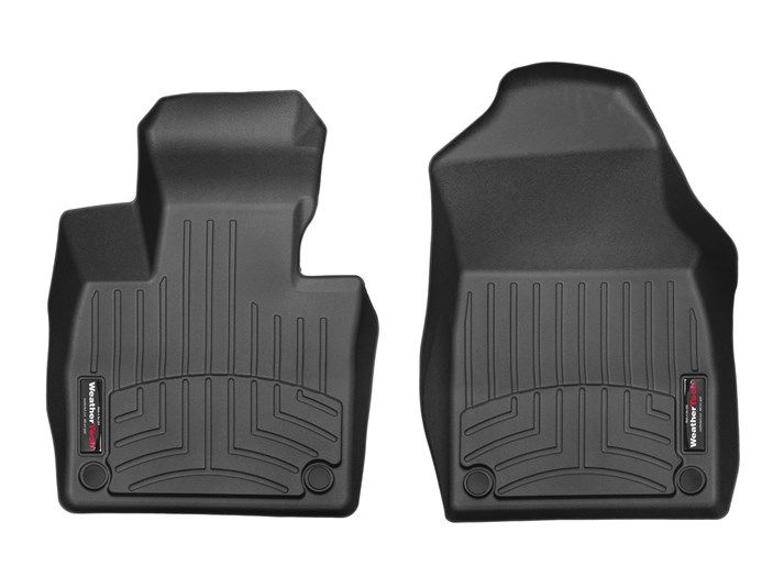 Weathertech® • 448281 • FloorLiner • Molded Floor Liners • Black • First Row • Volvo XC90 16-22