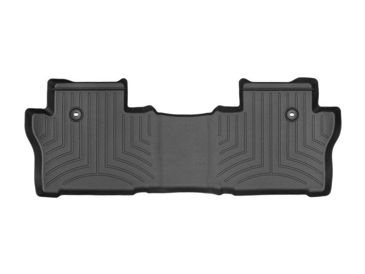 Weathertech® • 448395 • FloorLiner • Molded Floor Liners • Black • Second Row • Honda Pilot 16-22