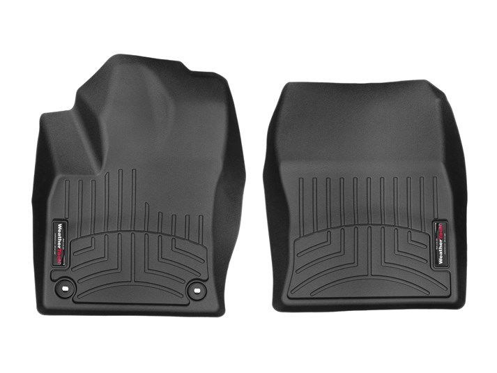 Weathertech® • 449171 • FloorLiner • Molded Floor Liners • Black • First Row • Toyota Prius 16-22 / Prius Prime 17-21