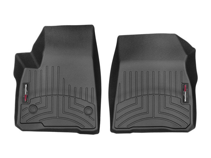 Weathertech® • 449551 • FloorLiner • Molded Floor Liners • Black • Front • Cadillac XT5 17-23