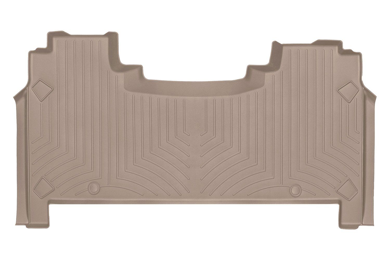 Weathertech® • 4514283 • FloorLiner • Molded Floor Liners • Tan • Second Row • Ram 1500 19-22