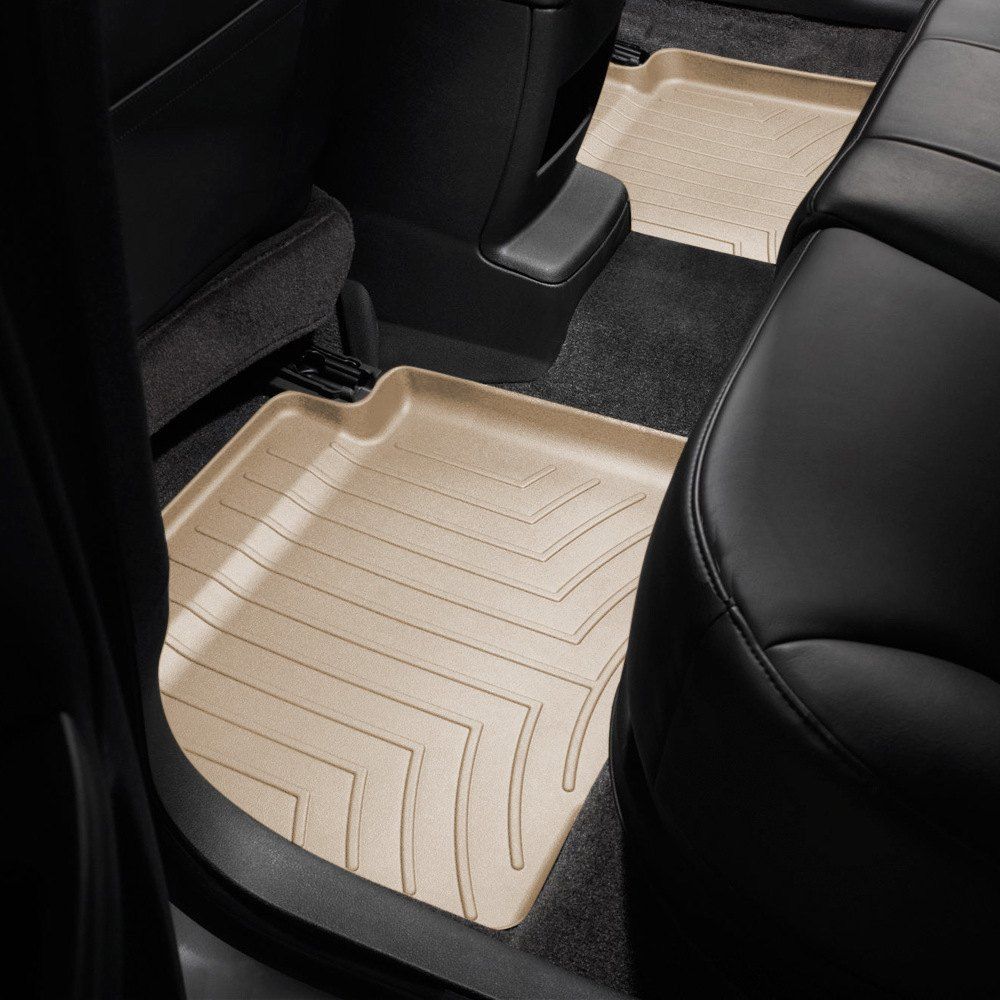 Weathertech® • 455733 • FloorLiner • Molded Floor Liners • Tan • Second Row