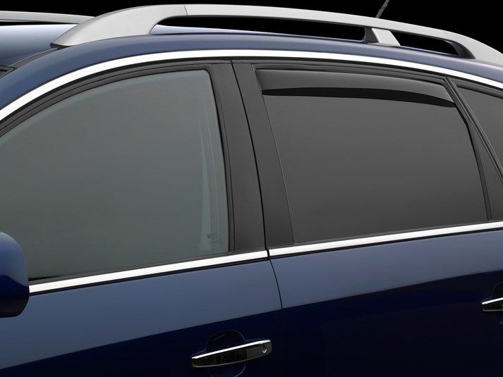 Weathertech 82873 - In-Channel Dark Side Window Deflectors Mazda CX-5 2017-2019