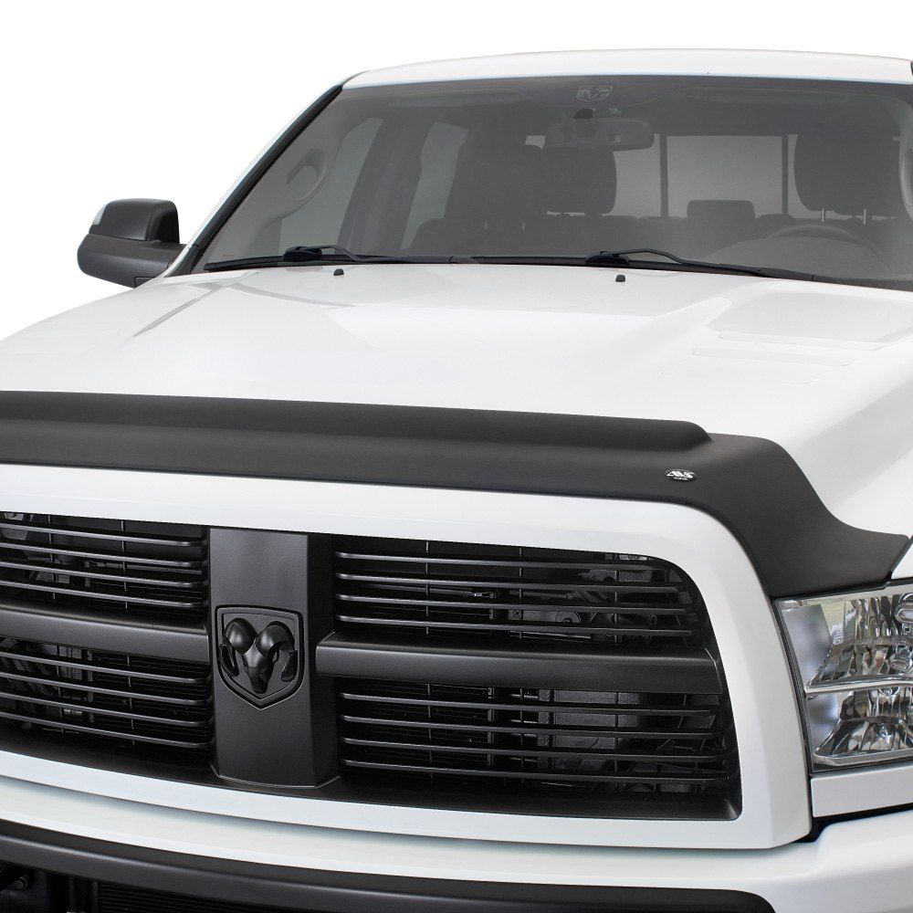 AVS® • 436168 • Aeroskin II • Textured Black Hood Shield • Chevrolet Silverado 1500 19-23