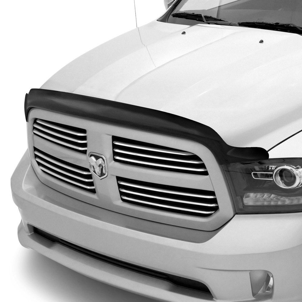 AVS® • 25037 • Bugflector II • Dark Smoke Hood Shield • Dodge Grand Caravan 08-10