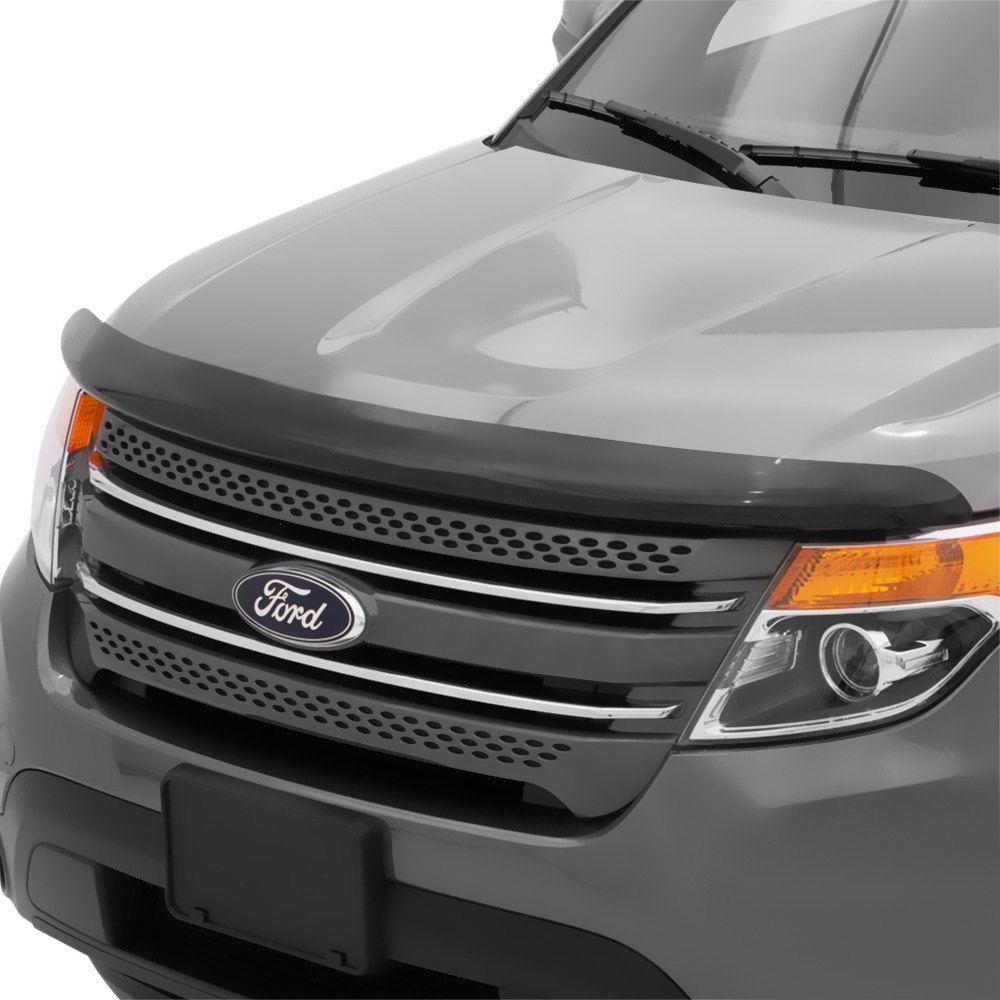 AVS® • 25035 • Bugflector II • Dark Smoke Hood Shield • Chevrolet Silverado 1500 07-13