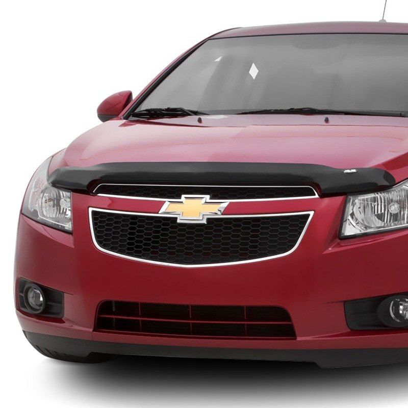 AVS® • 20419 • Carflector • Dark Smoke Hood Shield • Chevrolet Cruze 11-15