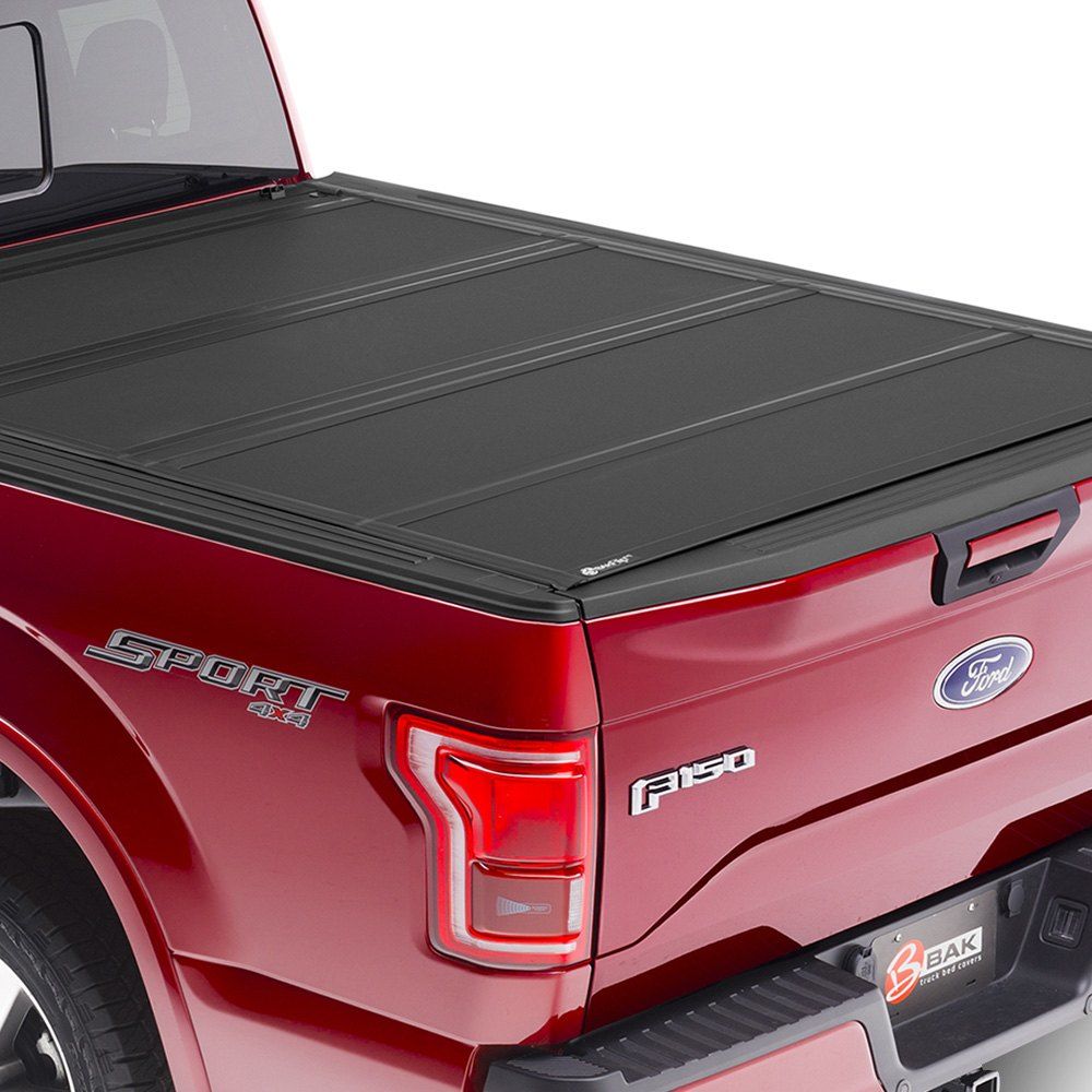 BAK® • 448331 • BakFlip MX4 • Premium Folding Tonneau Cover • Ford F-250/350/450 8' 17-23