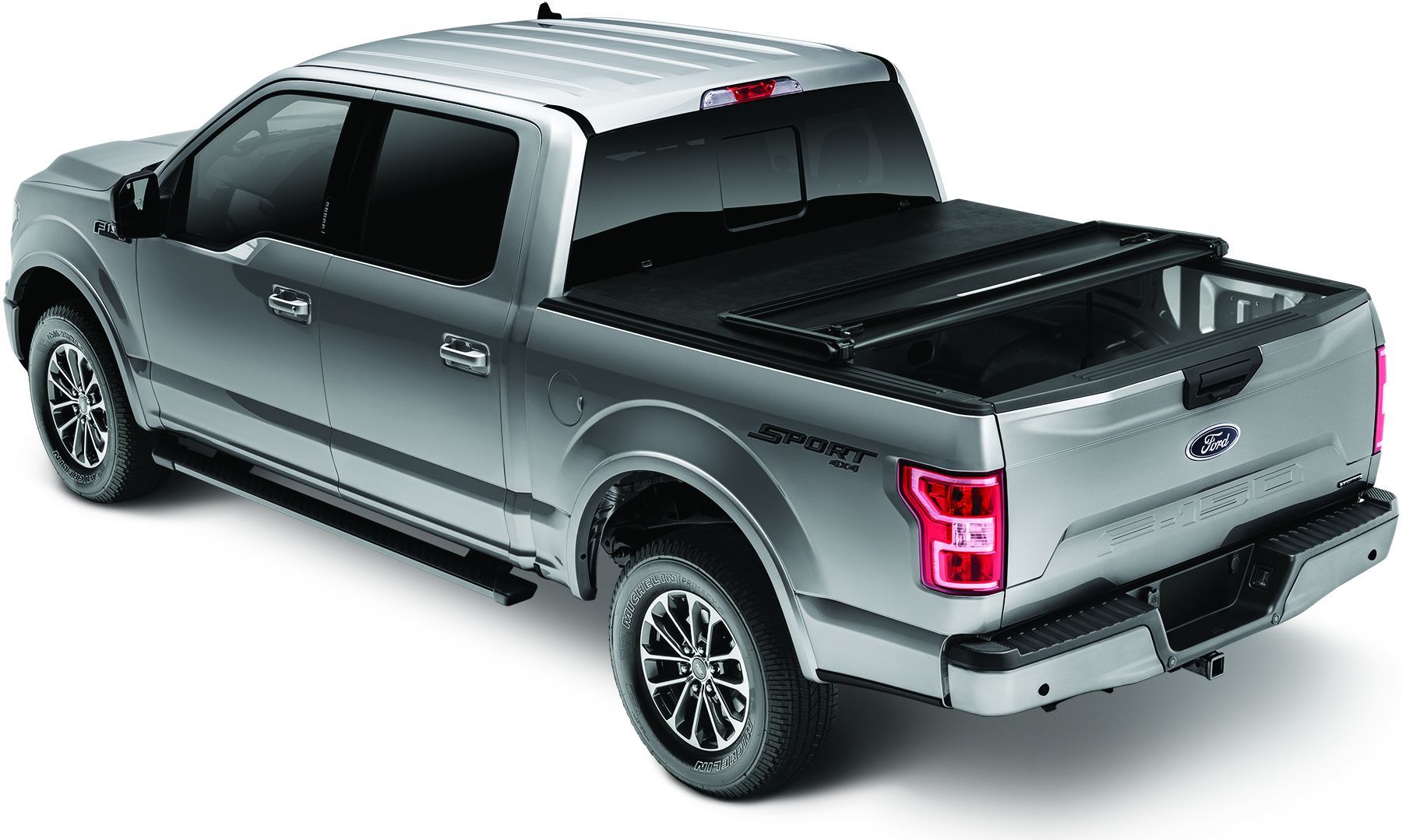 RTX® • RTX59110 • Soft Folding Tonneau Cover • Chevy Silverado/Sierra 6.5' 14-19