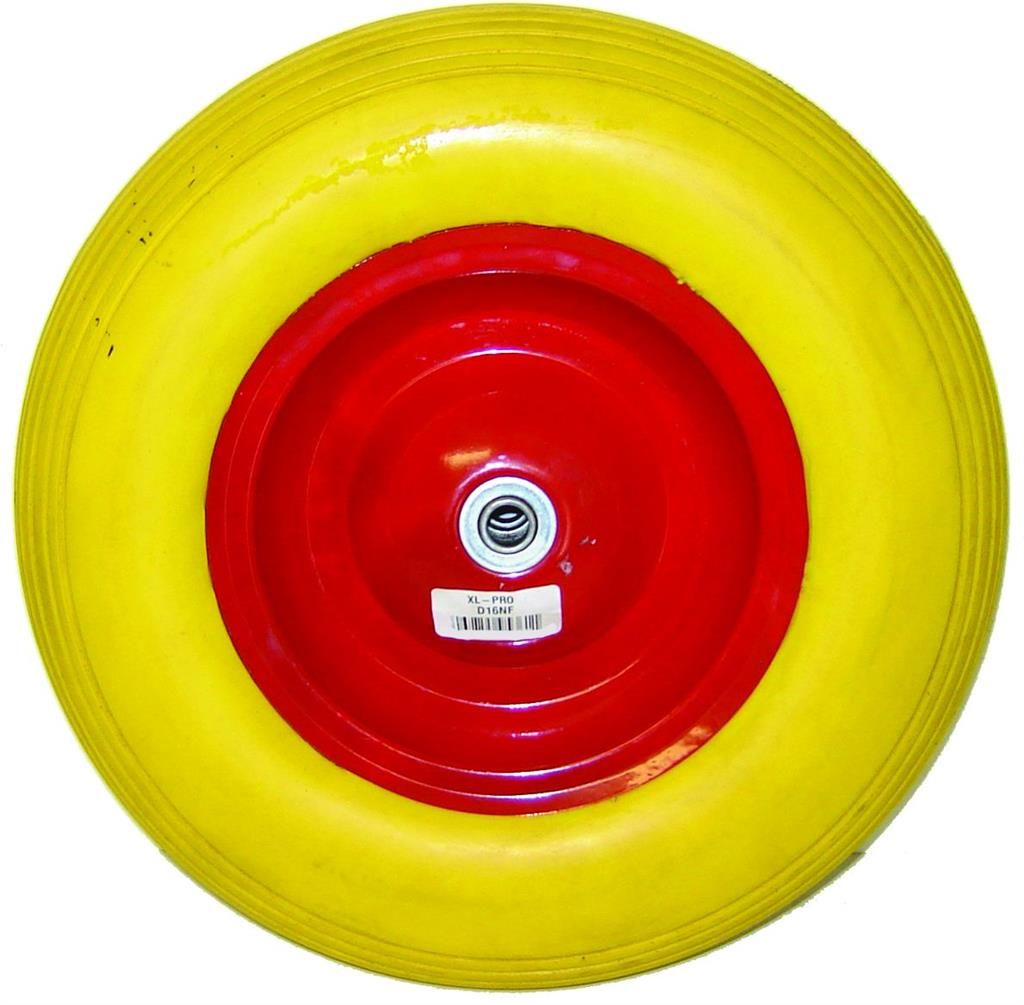 Flat Free 16" Tire Yellow