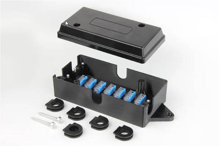 ETP Manufacturing ETP600 - New Gen Heavy Duty 7-Way Trailer Junction Box