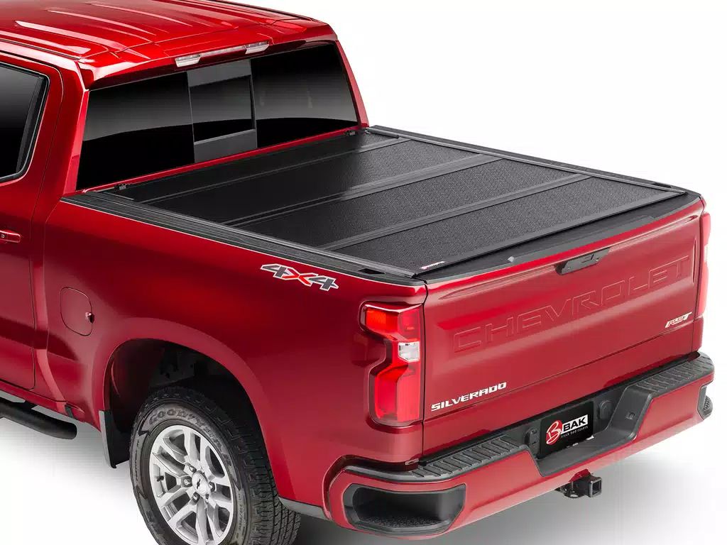 BAK® • 772337 • BAKFlip F1 • Hard Folding Tonneau Cover • Ford F-150 6'7" 21-23