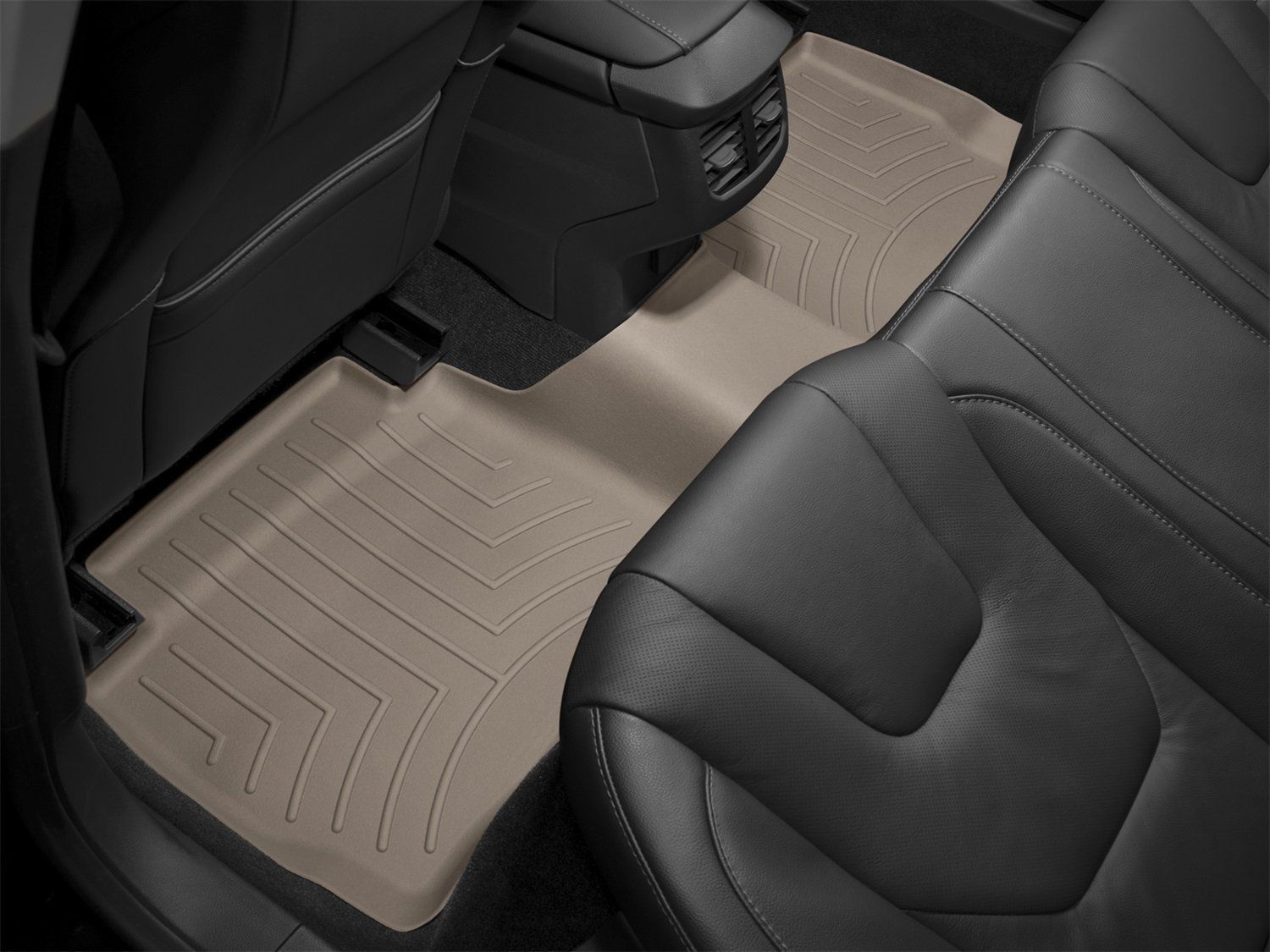 Weathertech® • 450272 • FloorLiner • Molded Floor Liners • Tan • Rear