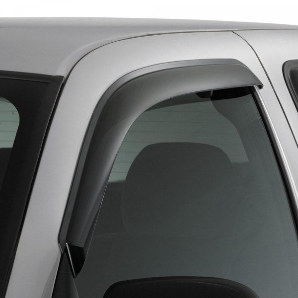 AVS® • 94276 • Tape-On Ventvisor Smoke (4 pcs) • Rain Deflectors • Honda Ridgeline 17-22