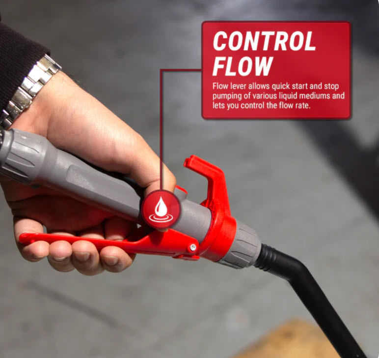 Multipurpose Battery Powered Fuel Transfer Pump